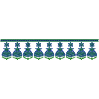 Blouse Design No : HSW-M-139-A - Simple Border, U Shape