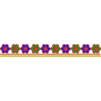 Blouse Design No : HSW-M-146 - Simple Border, Sweat Heart