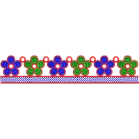 Blouse Design No : HSW-M-156 - Simple Border, U Shape