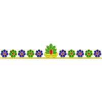 Blouse Design No : HSW-M-174 - Simple Border, U Shape