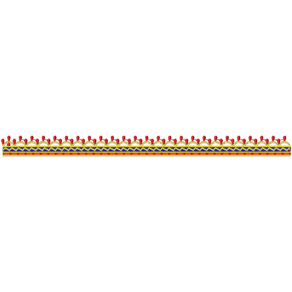 Blouse Design No : HSW PM-10 - Simple Border, U Shape