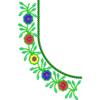 Blouse Design No : HSW PM-38 - Simple Border