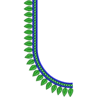 Blouse Design No : HSW PM-49/2 - Simple Border