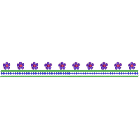 Blouse Design No : AE-008 - Simple Border, U Shape