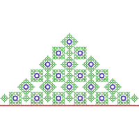 Blouse Design No : AE-006 - Mirror Work, Full Sleeve, U Shape