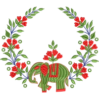 Blouse Design No : JC3317 - Butta, U Shape