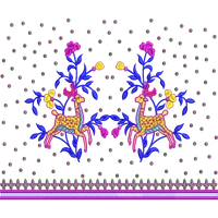 Blouse Design No :MSM - 502 ,Deer - Full Sleeve, Boat Neck