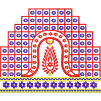 Blouse Design No :MSM - 516 - Full Sleeve, U Shape