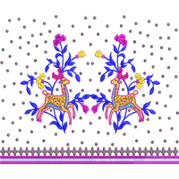 Blouse Design No :MSM - 524 , Deer - Full Sleeve, U Shape