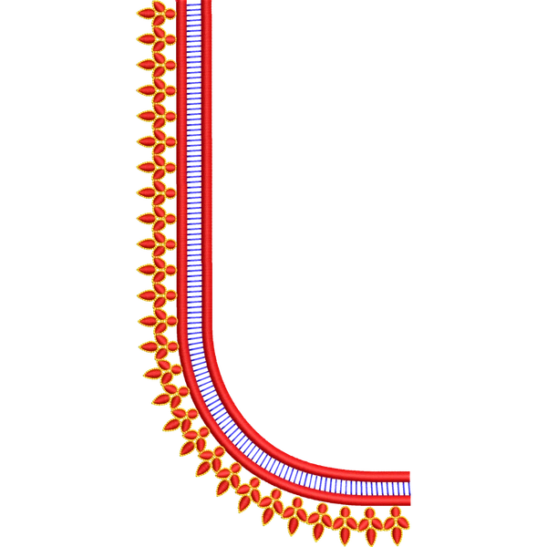 Blouse Design No :MSM - 524 , Deer - Full Sleeve, U Shape