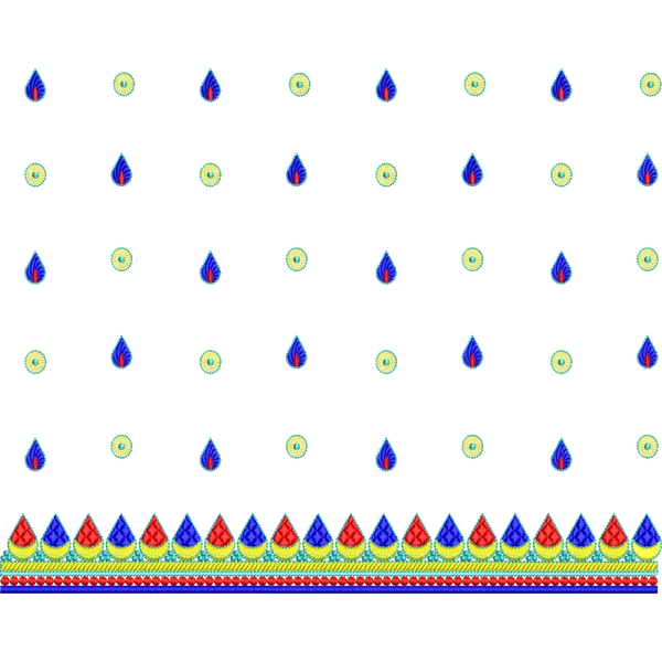 Blouse Design No :MSM - 548 - Full Sleeve, U Shape