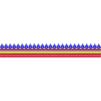 Blouse Design No :MSM - 554 - Simple Border, Boat Neck