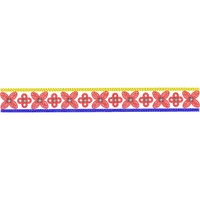 Blouse Design No :MSM - 573 - Simple Border, U Shape