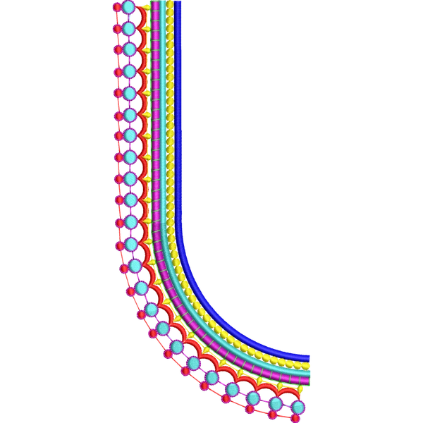 Blouse Design No :MSM - 580 - Full Sleeve, U Shape