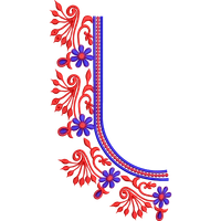 Blouse Design No :MSM - 614 - Simple Border