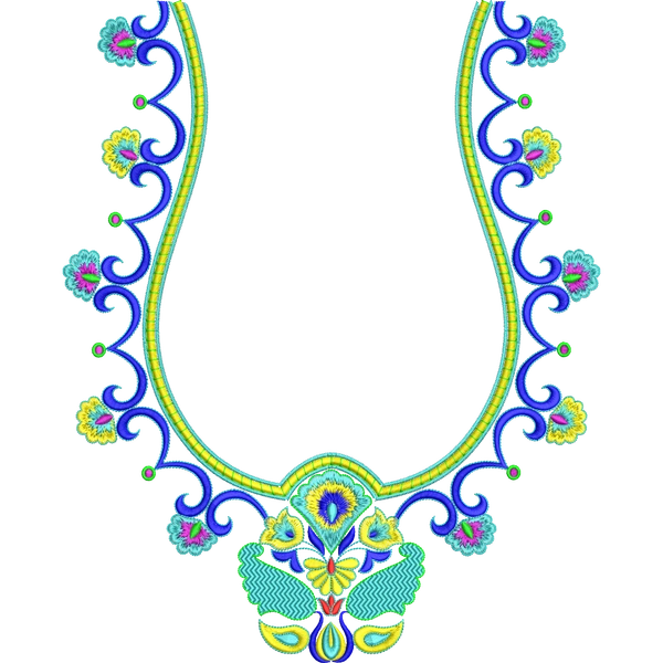 Blouse Design No :MSM - 638 - Full Sleeve, U Shape