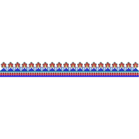 Blouse Design No :MSM - 649 - Simple Border, Pot Neck