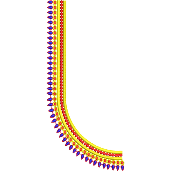 Blouse Design No :MSM - 652 - Full Sleeve, U Shape