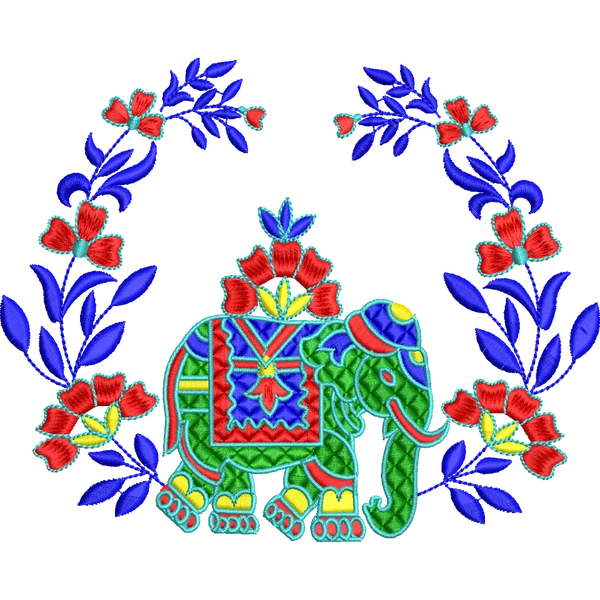 Blouse Design No :MSM - 657 - Full Sleeve, U Shape