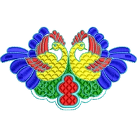 Blouse Design No :MSM - 673 - Butta, U Shape