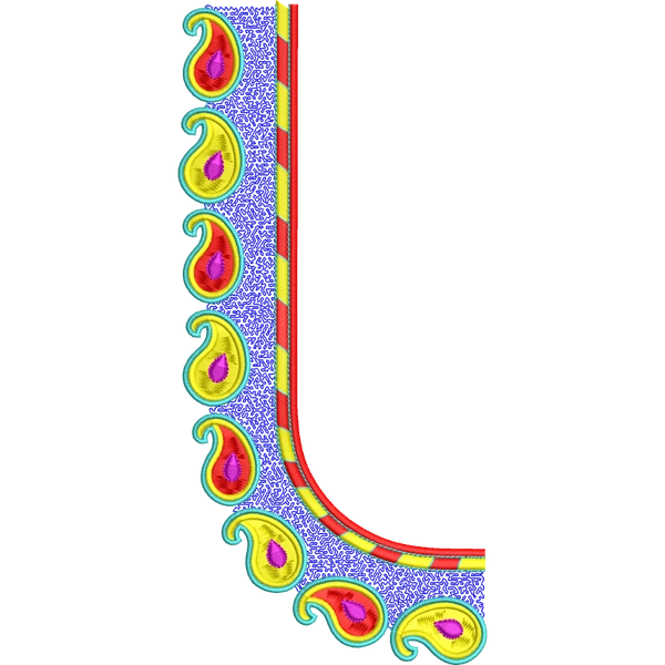 Blouse Design No :MSM - 682 - Full Sleeve, U Shape