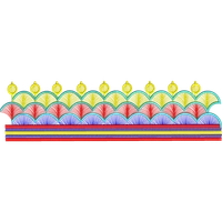 Blouse Design No :MSM - 697 - Simple Border, U Shape