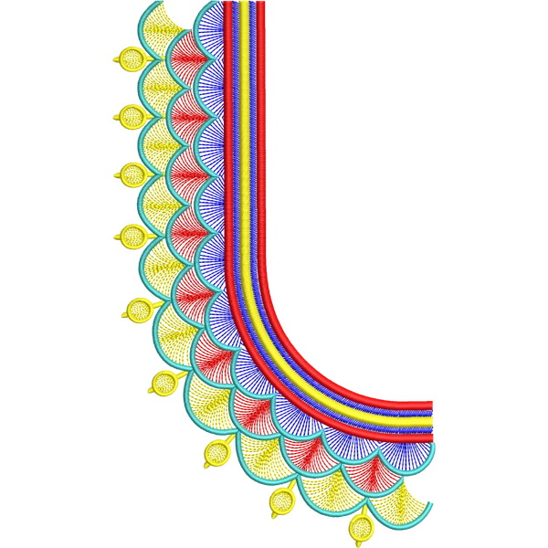 Blouse Design No :MSM - 697 - Full Sleeve, U Shape