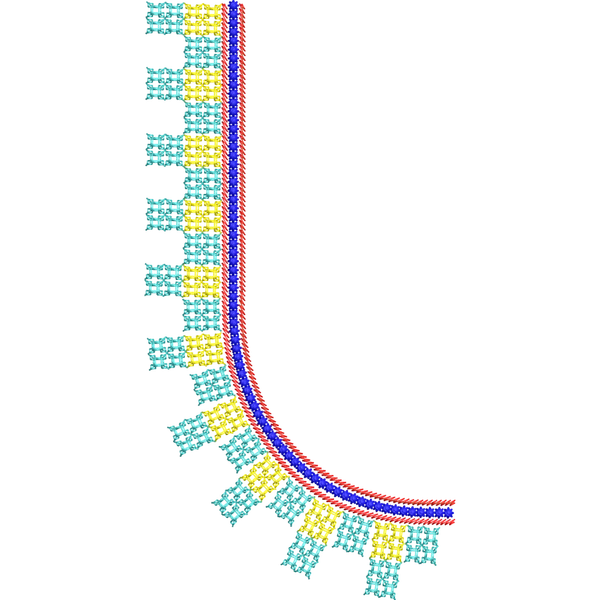 Blouse Design No :MSM - 720 - Full Sleeve, U Shape