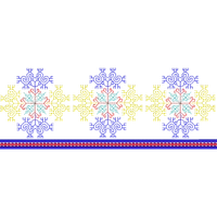 Blouse Design No :MSM - 722 - Simple Border, U Shape