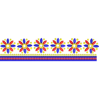 Blouse Design No :MSM - 784 - Simple Border, U Shape