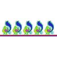 Blouse Design No :MSM - 786 - Simple Border, U Shape