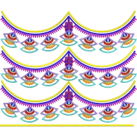 Blouse Design No :MSM - 821 - Full Sleeve, U Shape