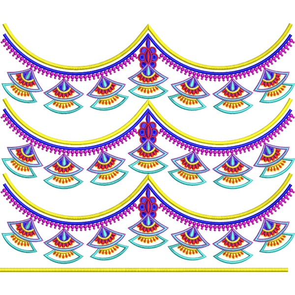 Blouse Design No :MSM - 821 - Full Sleeve, U Shape