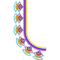 Blouse Design No :MSM - 821 - Full Sleeve, U Shape