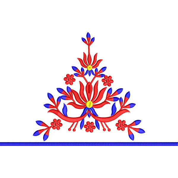 Blouse Design No :MSM - 849 - Full Sleeve, Boat Neck