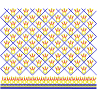 Blouse Design No :MSM - 866 - Simple Border, U Shape