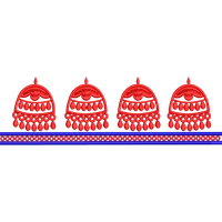 Blouse Design No :MSM - 879 - Simple Border, U Shape