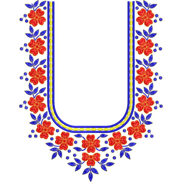 Blouse Design No :MSM - 888 - Full Sleeve, U Shape