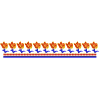 Blouse Design No :MSM - 913 - Simple Border, U Shape