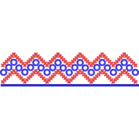 Blouse Design No :MSM - 918 - Simple Border, U Shape