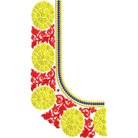 Blouse Design No :MSM - 923 - Simple Border, U Shape