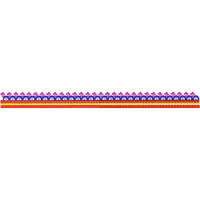 Blouse Design No :MSM - 924 - Border With Butta, U Shape