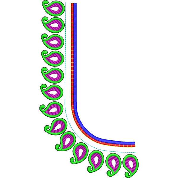 Blouse Design No :MSM - 929 - Full Sleeve, U Shape