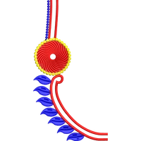 Blouse Design No :MSM - 933 - Simple Border, U Shape