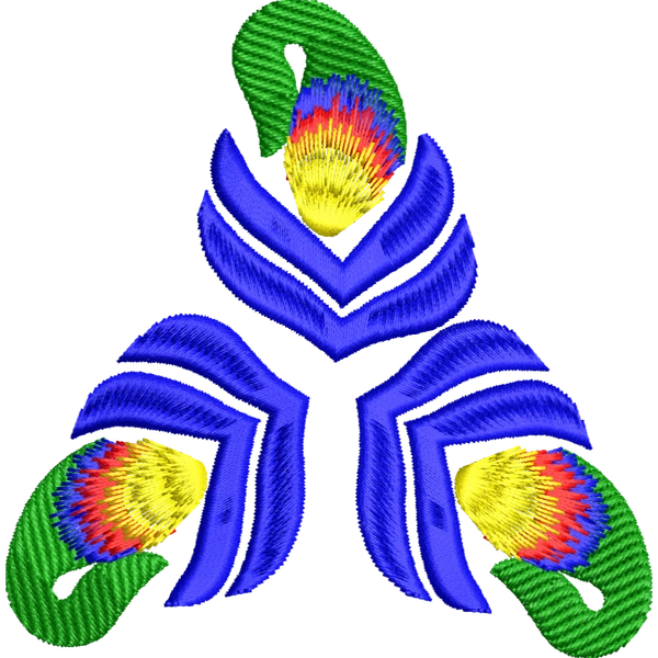 Blouse Design No :MSM - 934 - Butta, U Shape