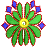 Blouse Design No :MSM - 941 - Butta, U Shape