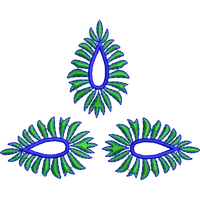 Blouse Design No :MSM - 944 - Butta, U Shape