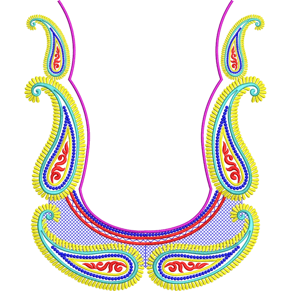 Blouse Design No :MSM - 945 - Butta, U Shape