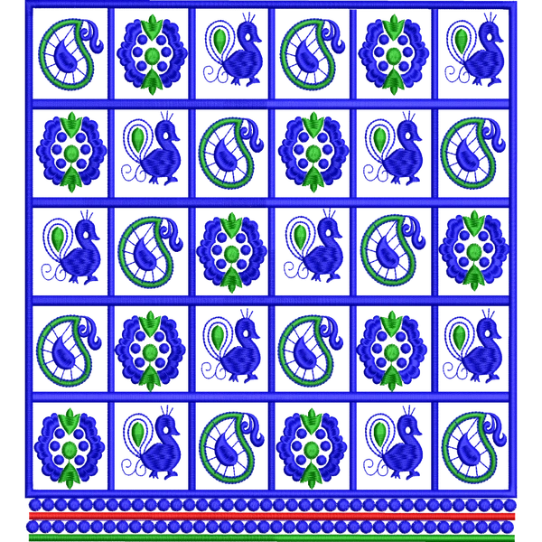 Blouse Design No :MSM - 950 - Full Sleeve, U Shape