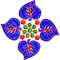 Blouse Design No :MSM - 958 - Butta, U Shape